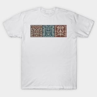 Tiki Gods Three - Embrace Tropical Vibes T-Shirt